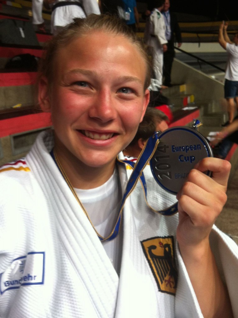 Silber für Swantje Kaiser beim European Cup in Bratislava